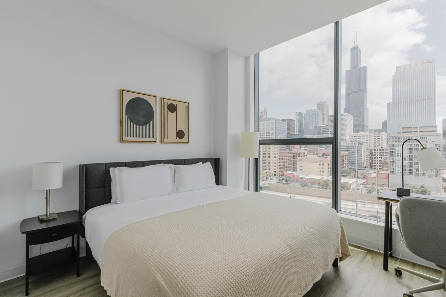 Apartamento W Loop 2Br W Gym Pool In Heart Of Greektown Chi-540 Chicago Exterior foto